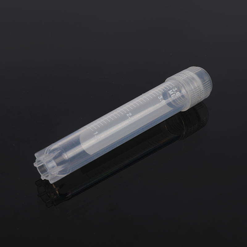 3.6ml Plastic Round Bottom Self-Standing Cryogenic Vial Cryotube